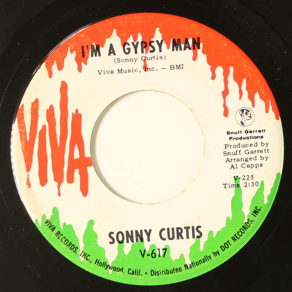 i wanna go bummin' around / i'm a gypsy man by SONNY CURTIS