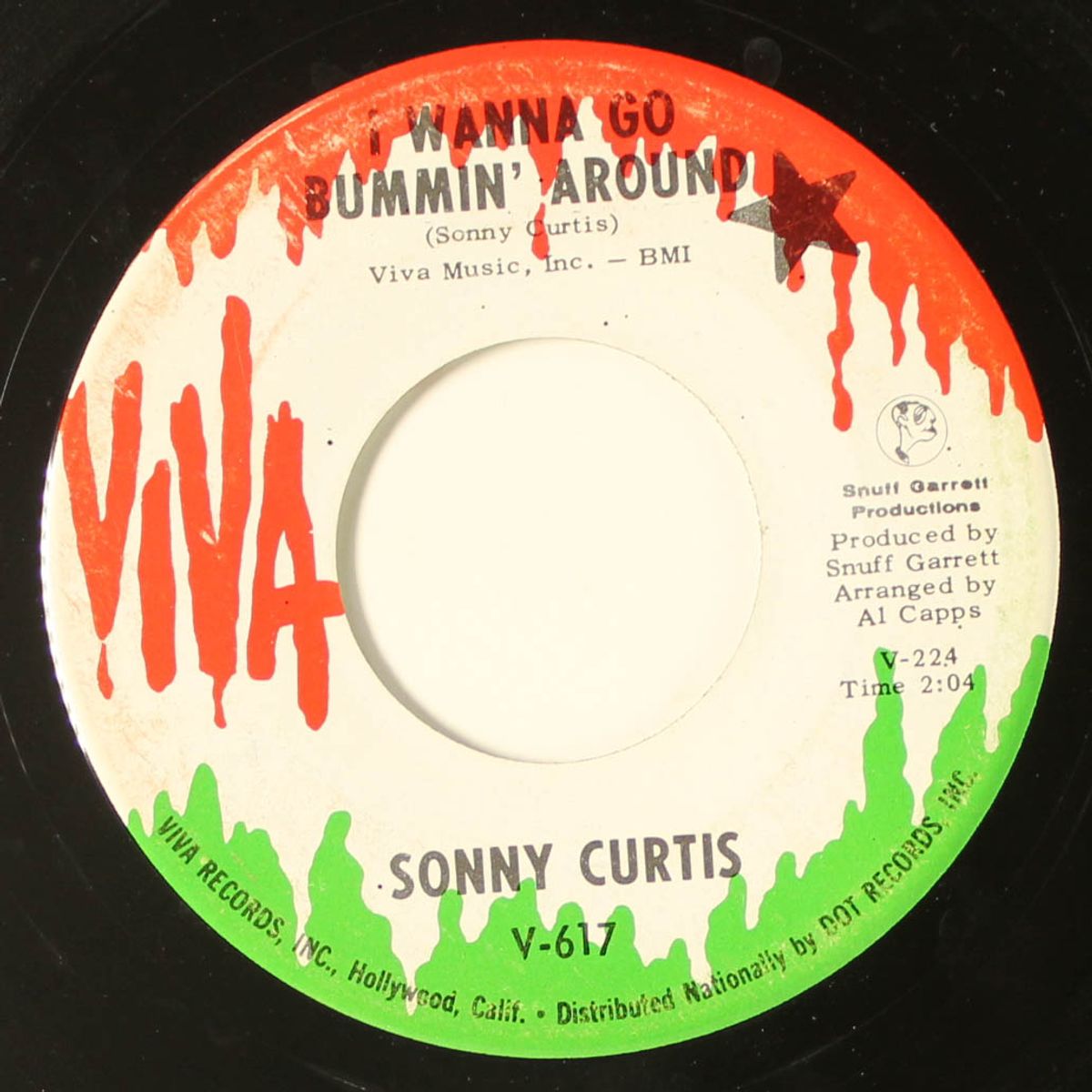i wanna go bummin' around / i'm a gypsy man by SONNY CURTIS