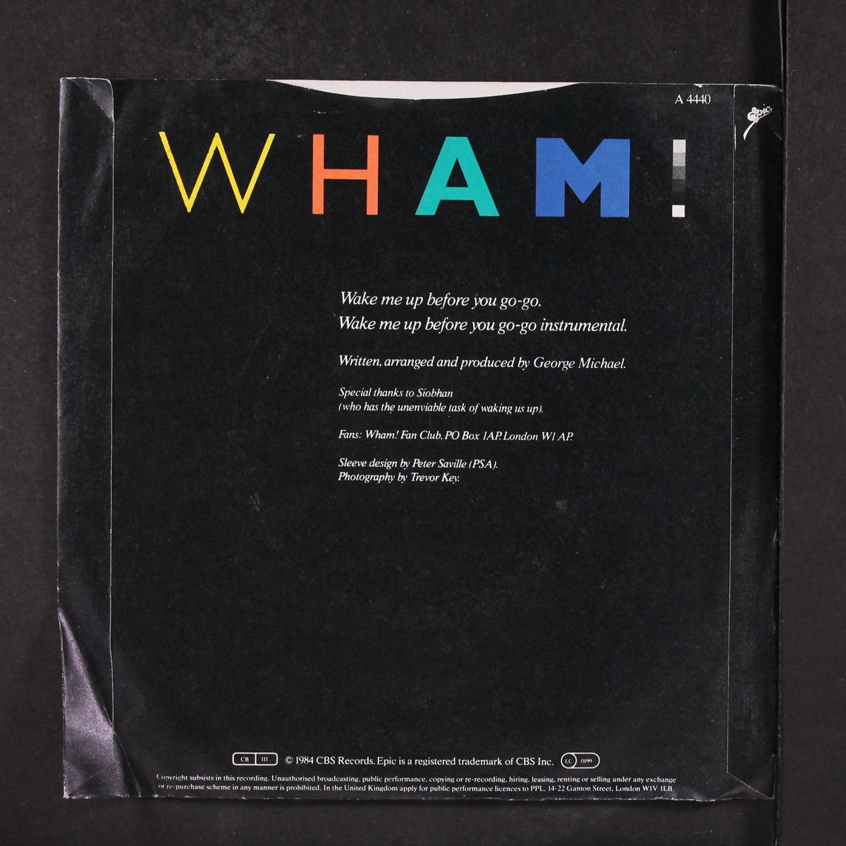 wake me up before you go go / instro by WHAM!