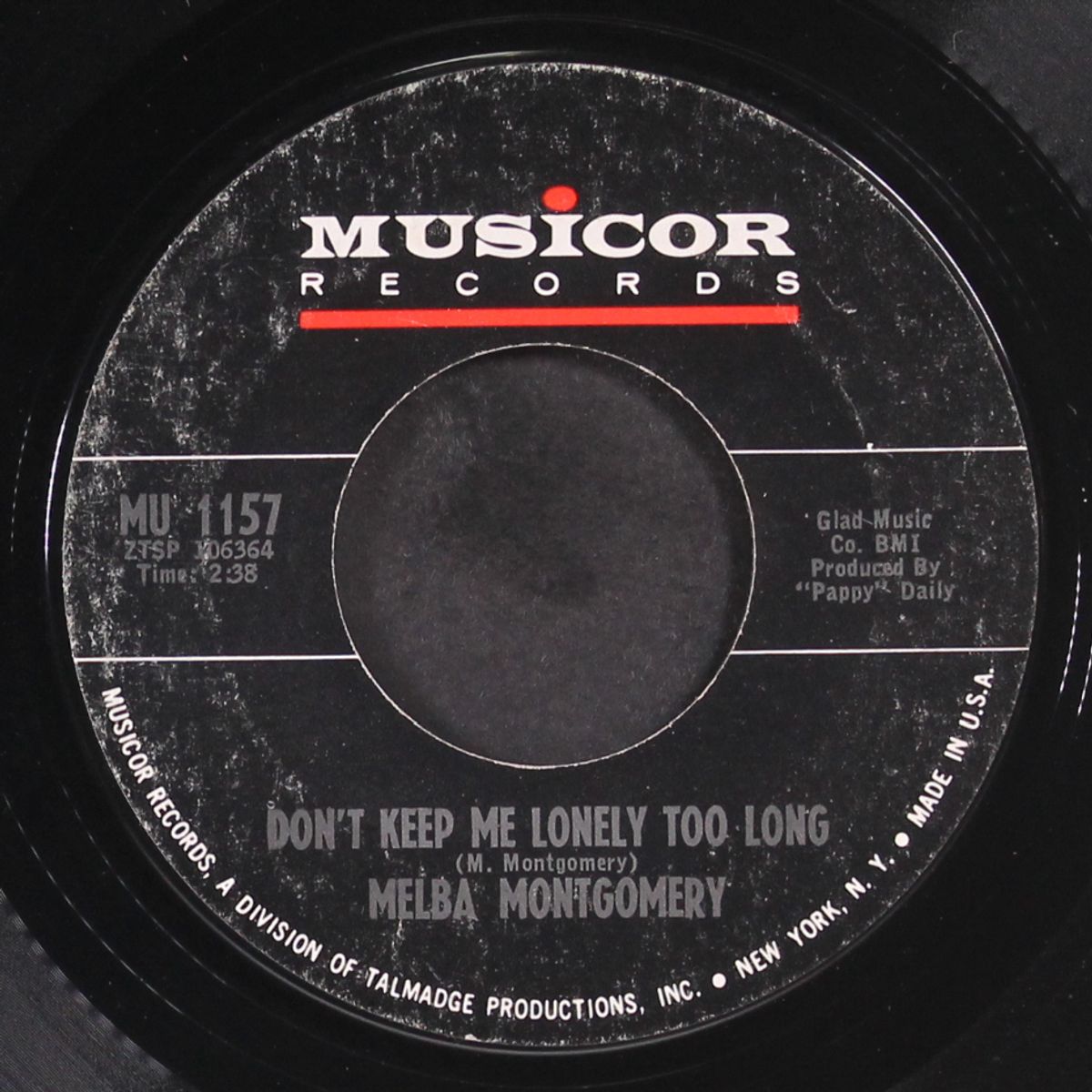 don't keep me lonely too long / looking for the man by MELBA MONTGOMERY