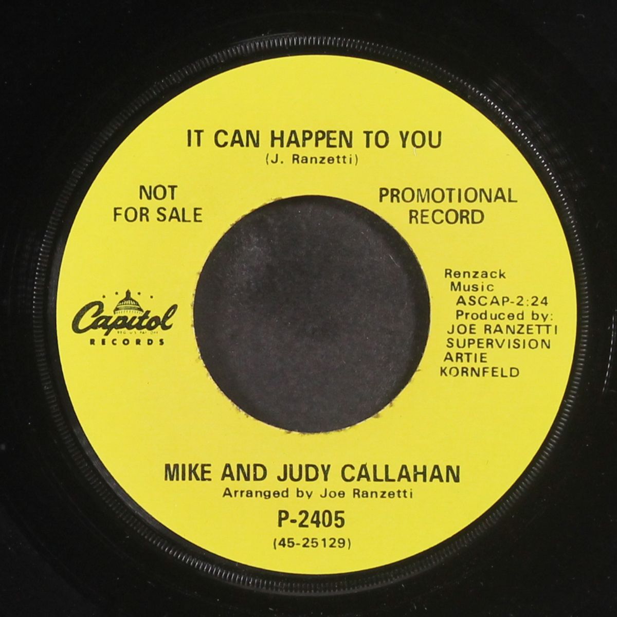 peaceful / it can happen to you by MIKE & JUDY CALLAHAN