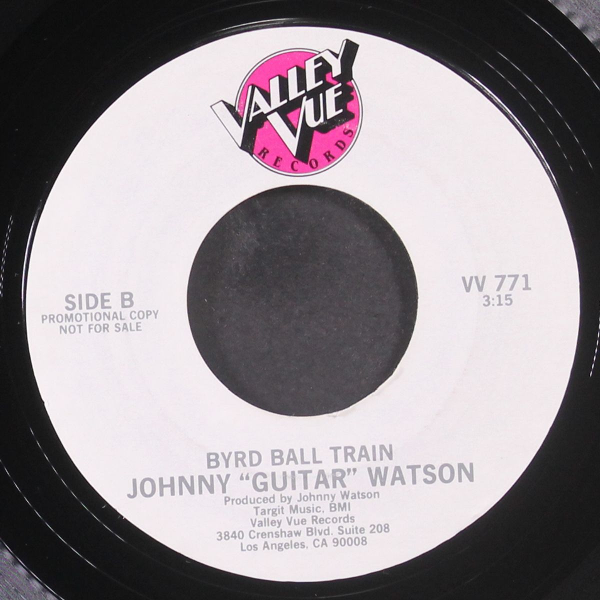 you do me bad so good / byrd ball train by JOHNNY "GUITAR" WATSON