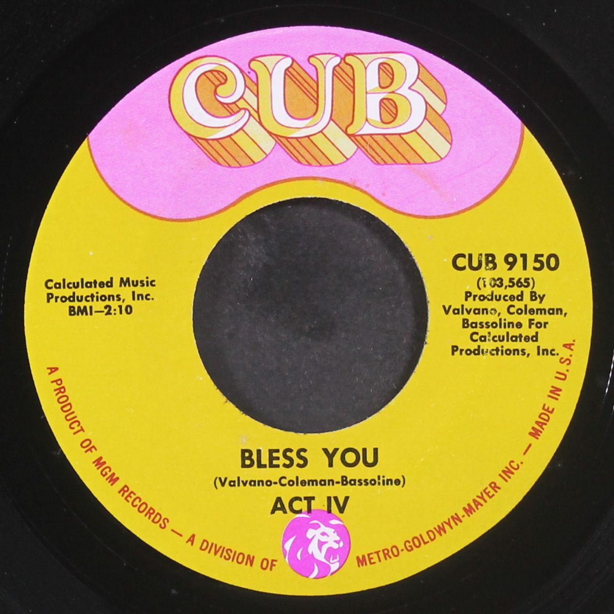 a better man than i / bless you by ACT IV