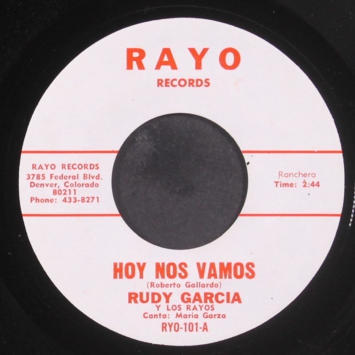 hoy nos vamos / besos de amor by RUDY GARCIA