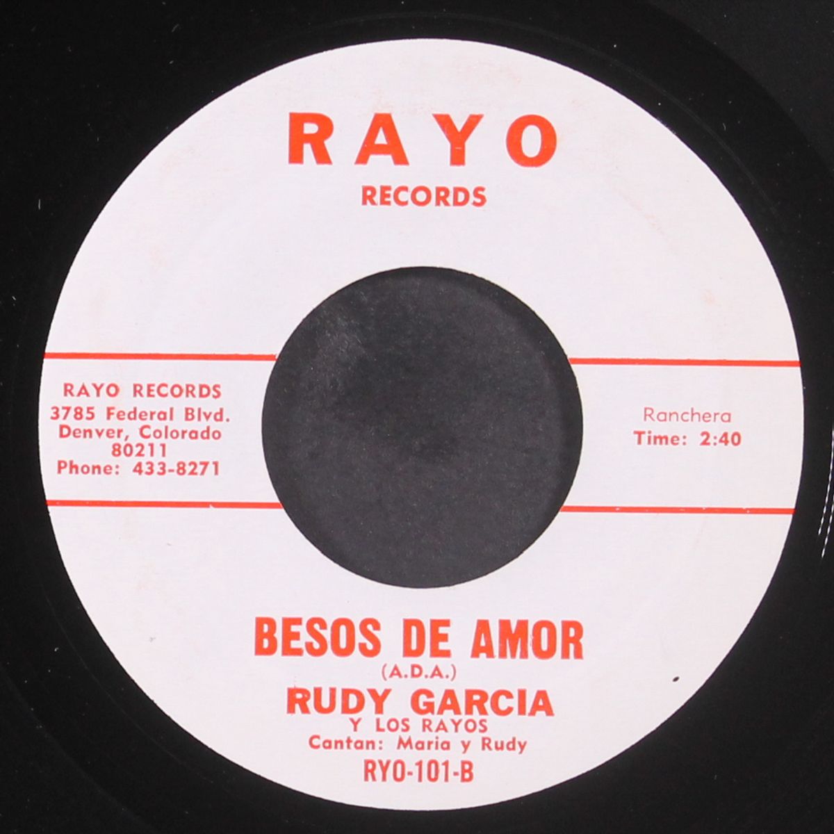hoy nos vamos / besos de amor by RUDY GARCIA