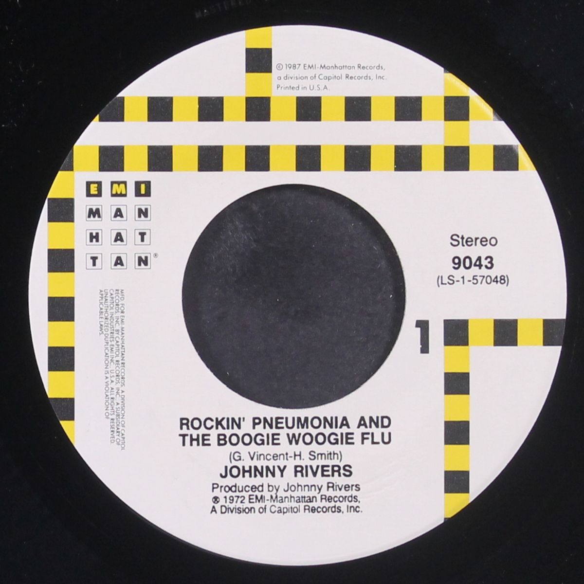 rockin' pneumonia & the boogie woogie flu / summer rain by JOHNNY RIVERS