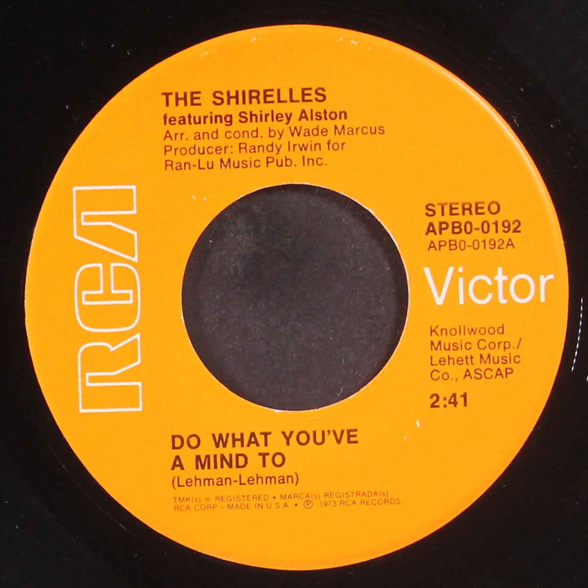 do what you've a mind to do by SHIRELLES