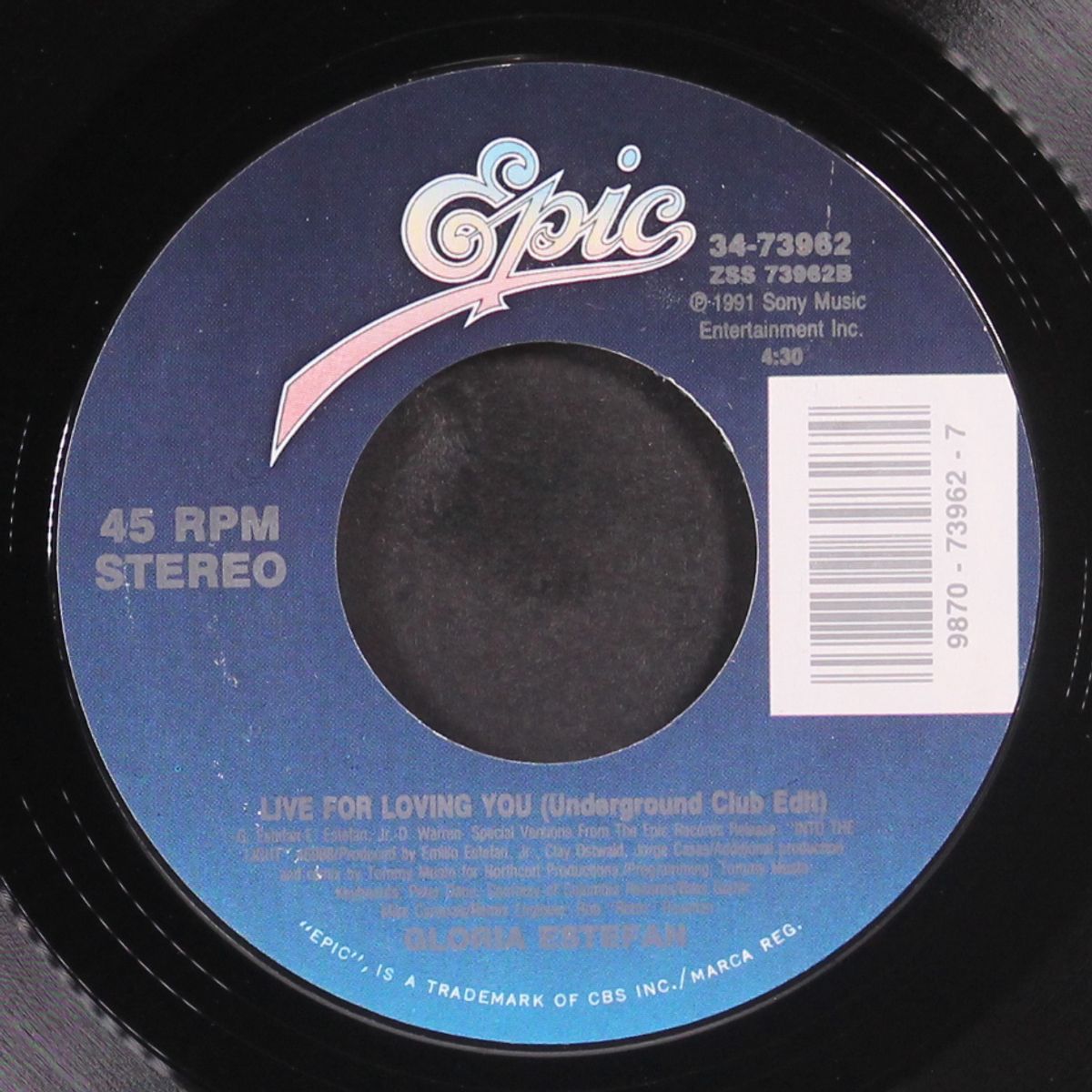 live for loving you by GLORIA ESTEFAN