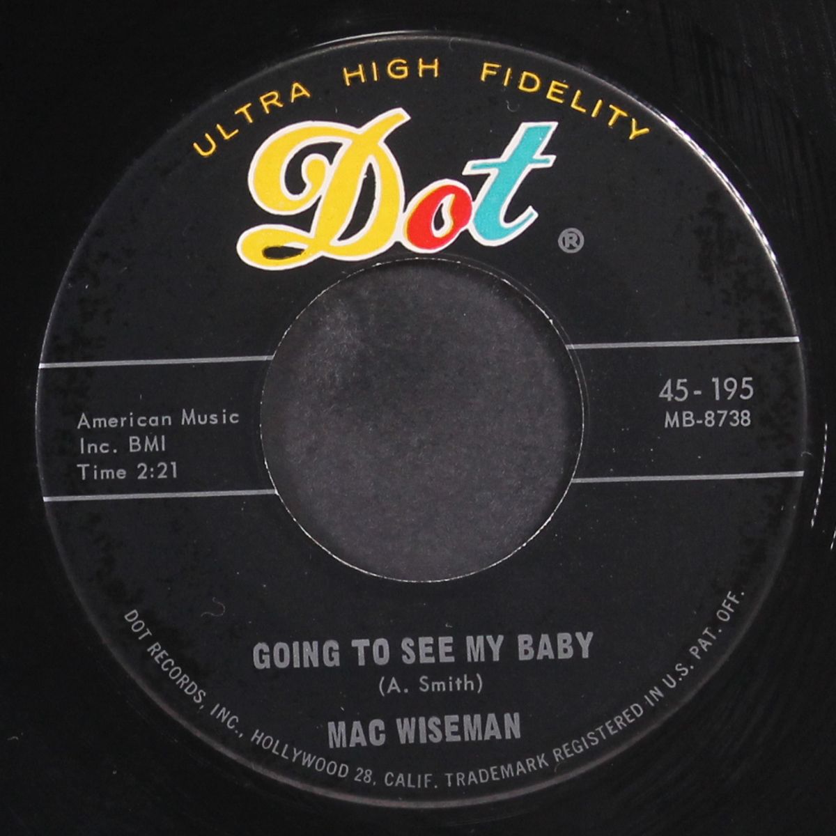 going to see my baby by MAC WISEMAN