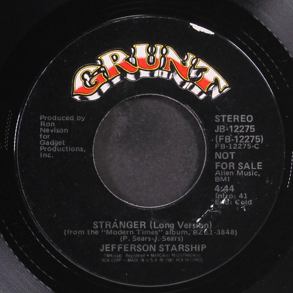 stranger by JEFFERSON STARSHIP