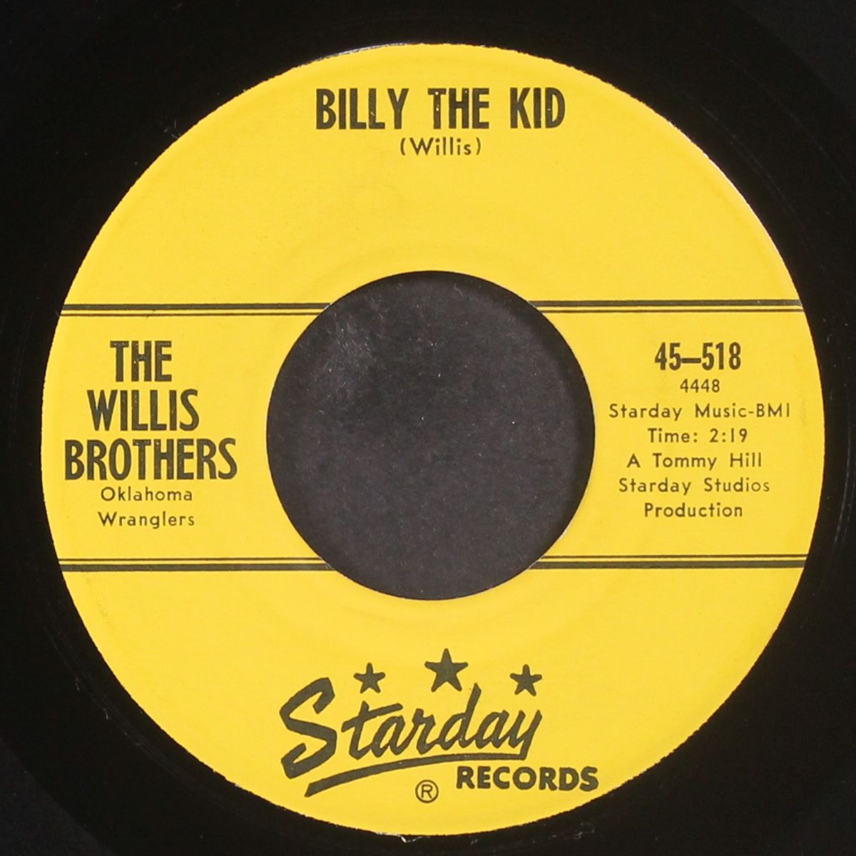 billy the kid / pretty diamonds by WILLIS BROTHERS