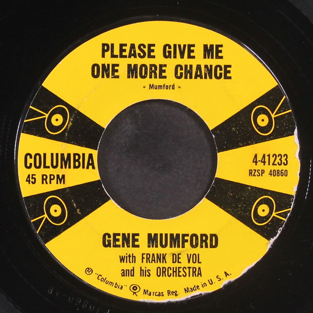 please give me one more chance / more than you know by GENE MUMFORD & GROUP