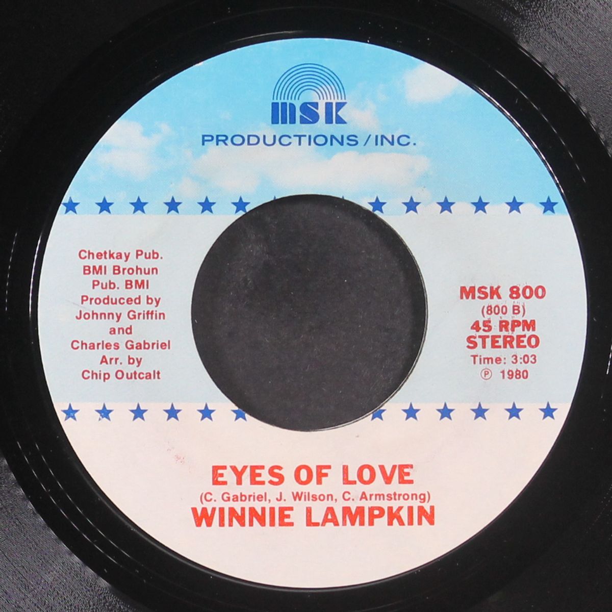 lucky lady / eyes of love by WINNIE LAMPKIN