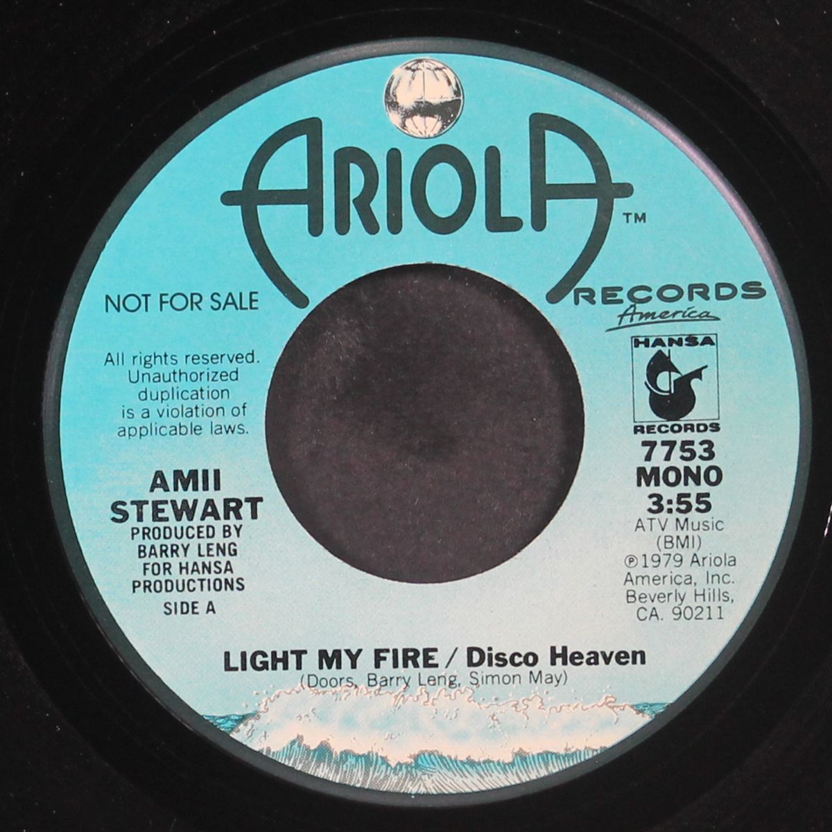 light my fire - disco heaven / mono by AMII STEWART