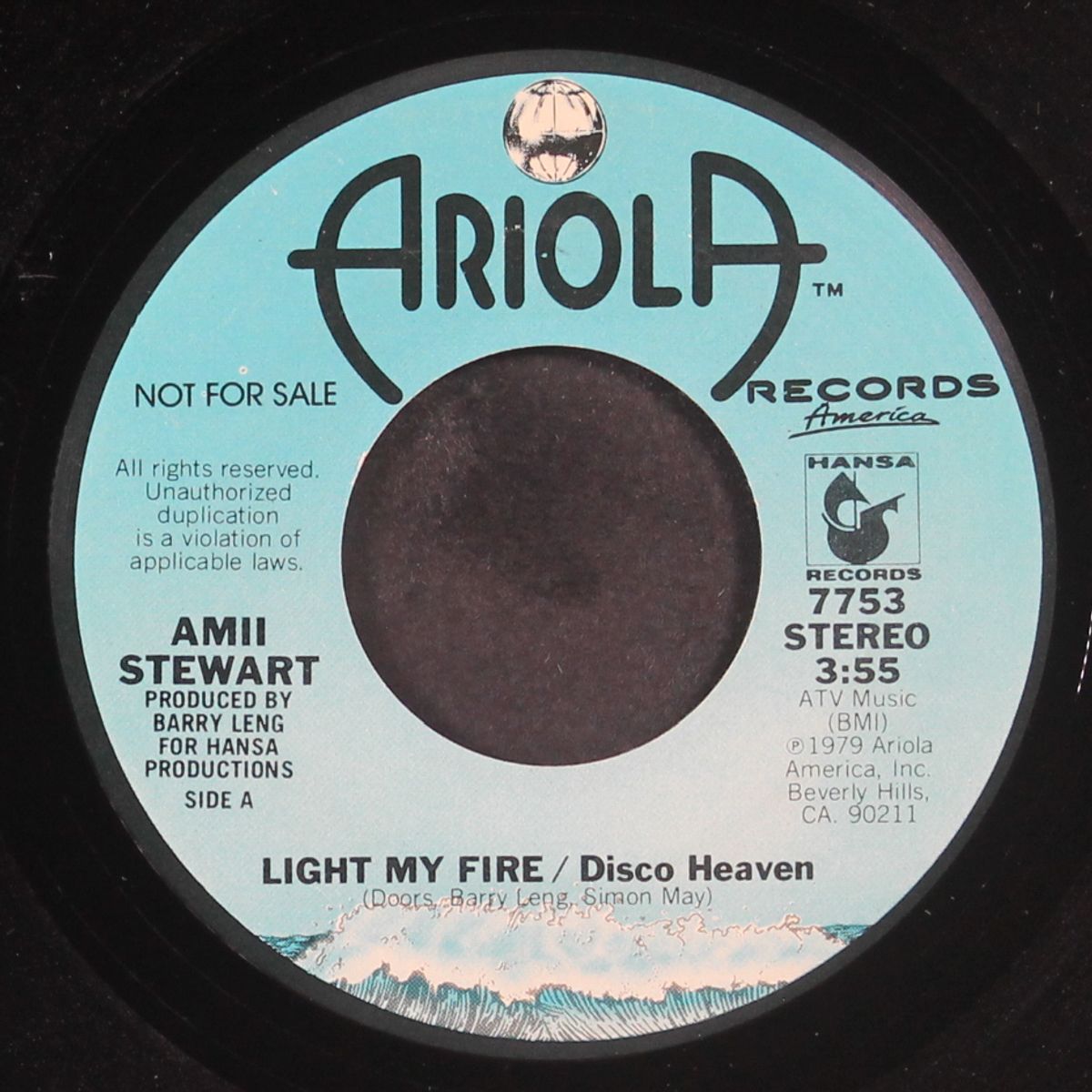 light my fire - disco heaven / mono by AMII STEWART