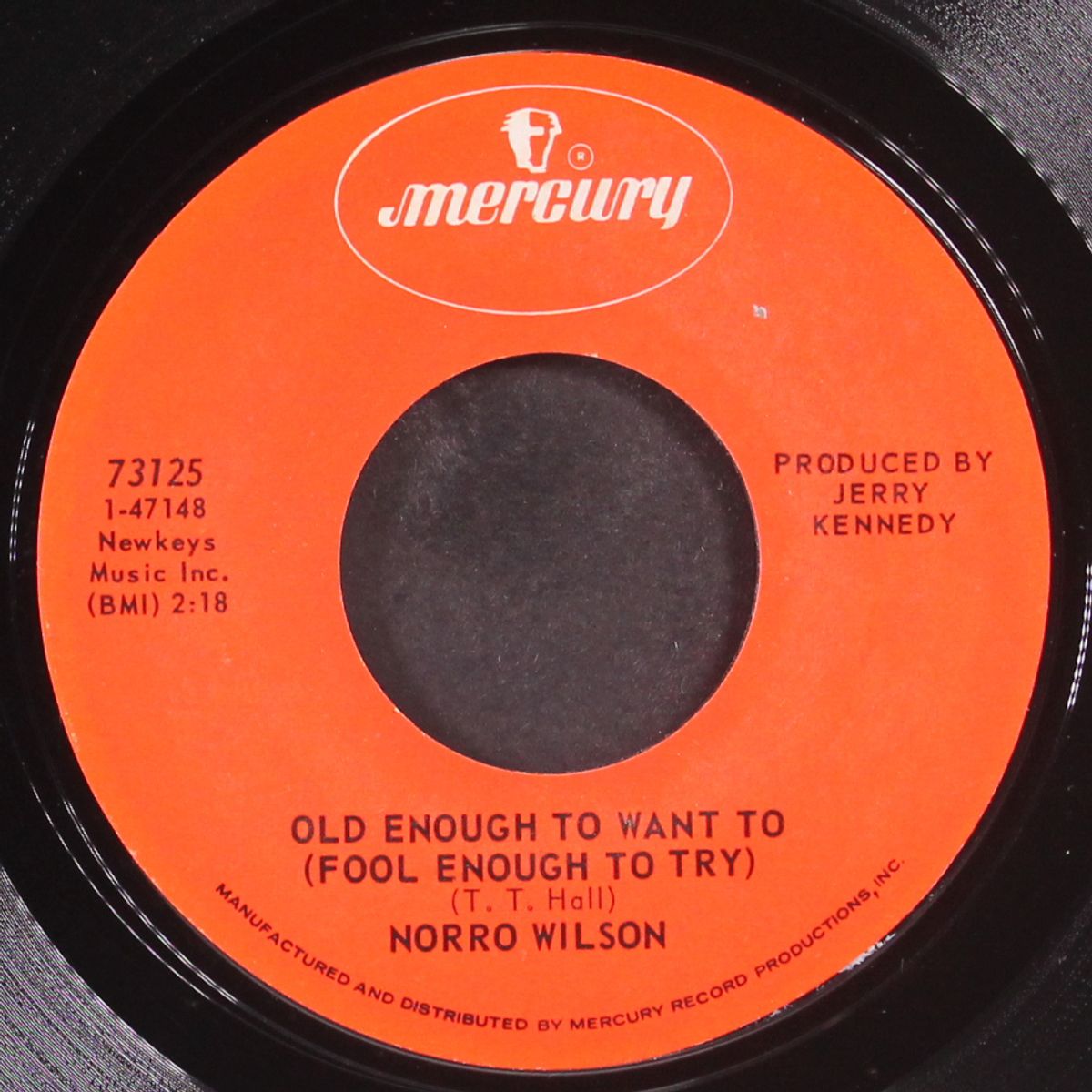 old enough to want to (fool enough to try) / state line daddy by NORRO WILSON