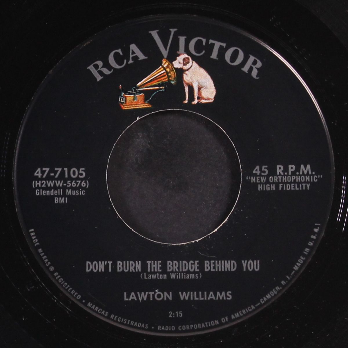don't burn the bridge behind you by LAWTON WILLIAMS