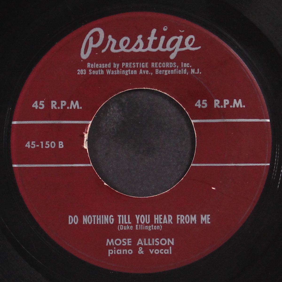 the seventh son / do nothing till you hear from me by MOSE ALLISON