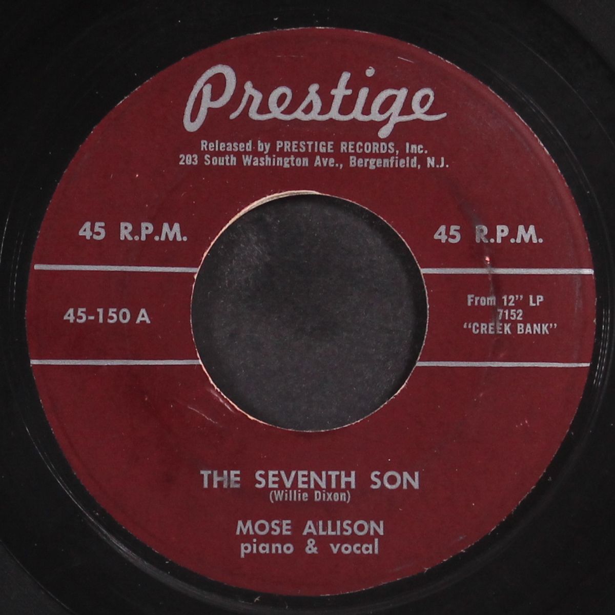 the seventh son / do nothing till you hear from me by MOSE ALLISON