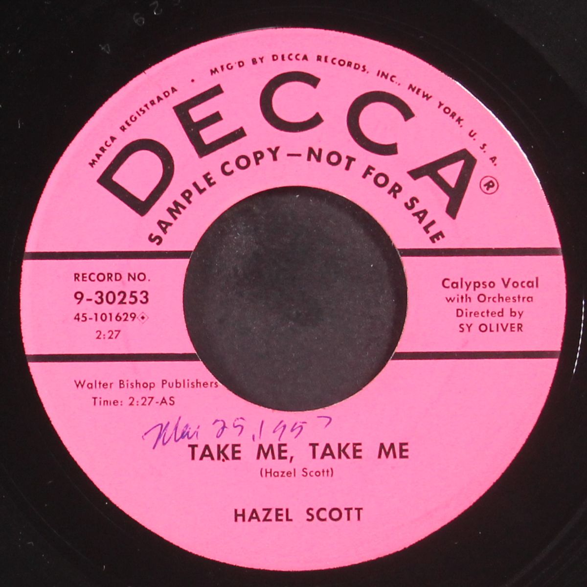 take me, take me / carnaval by HAZEL SCOTT
