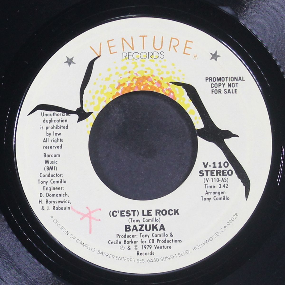 c'est le rock / rock the night away by BAZUKA