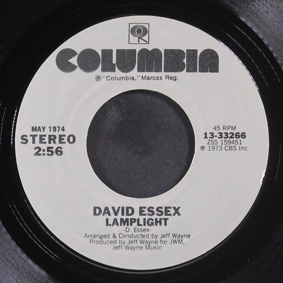 rock on / lamplight by DAVID ESSEX
