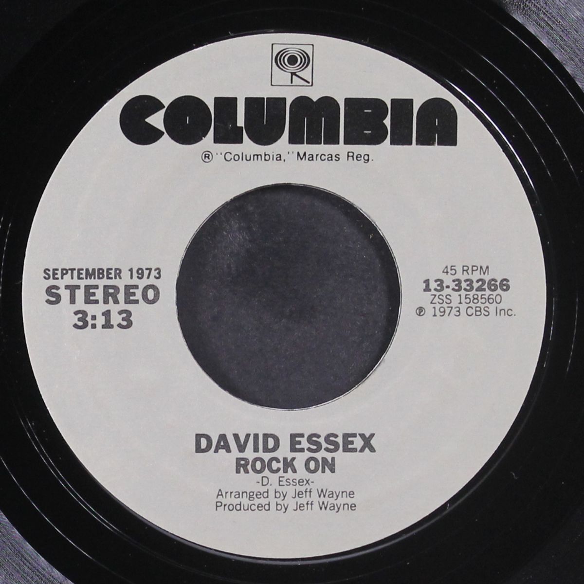 rock on / lamplight by DAVID ESSEX