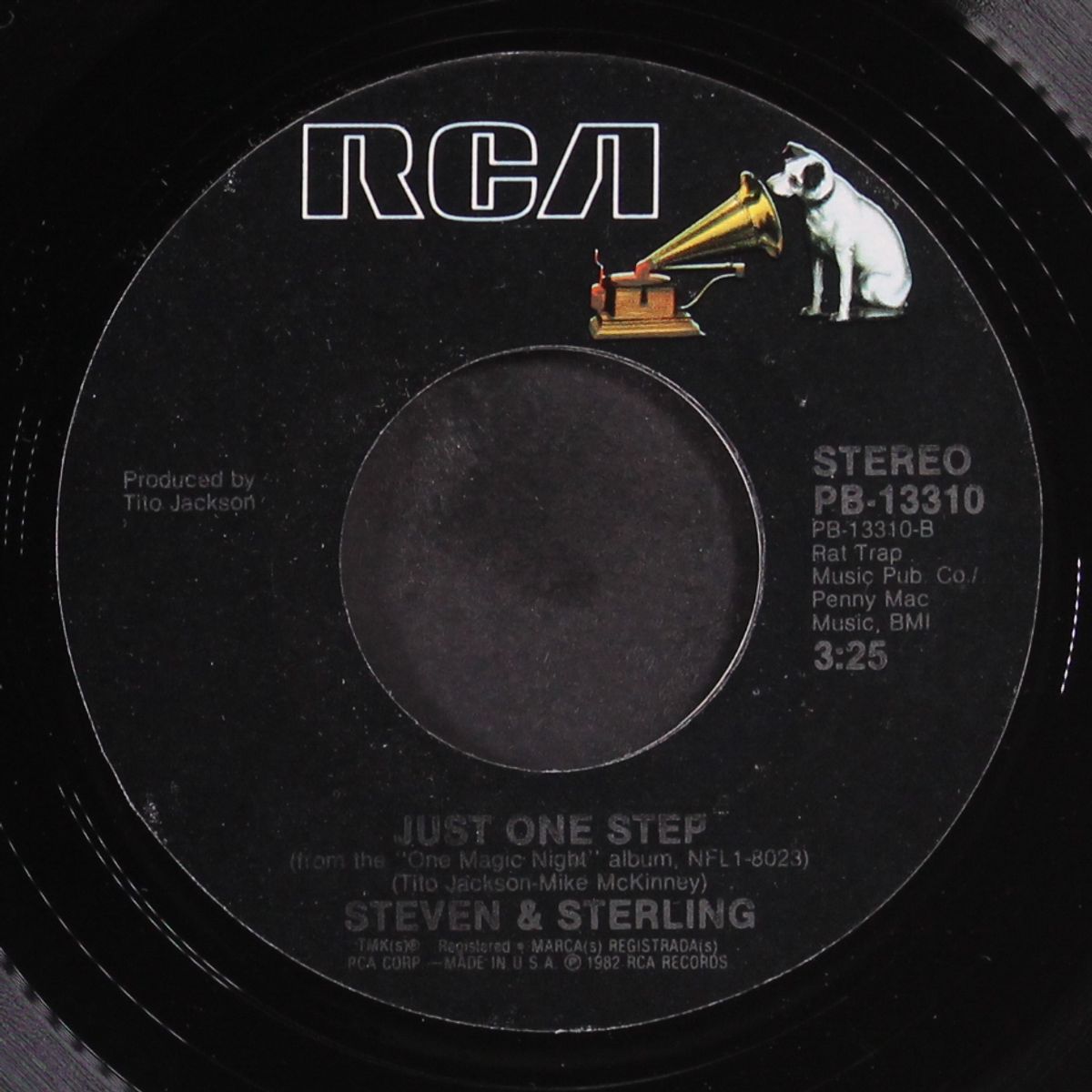 can i be with you tonight / just one step by STEVEN & STERLING