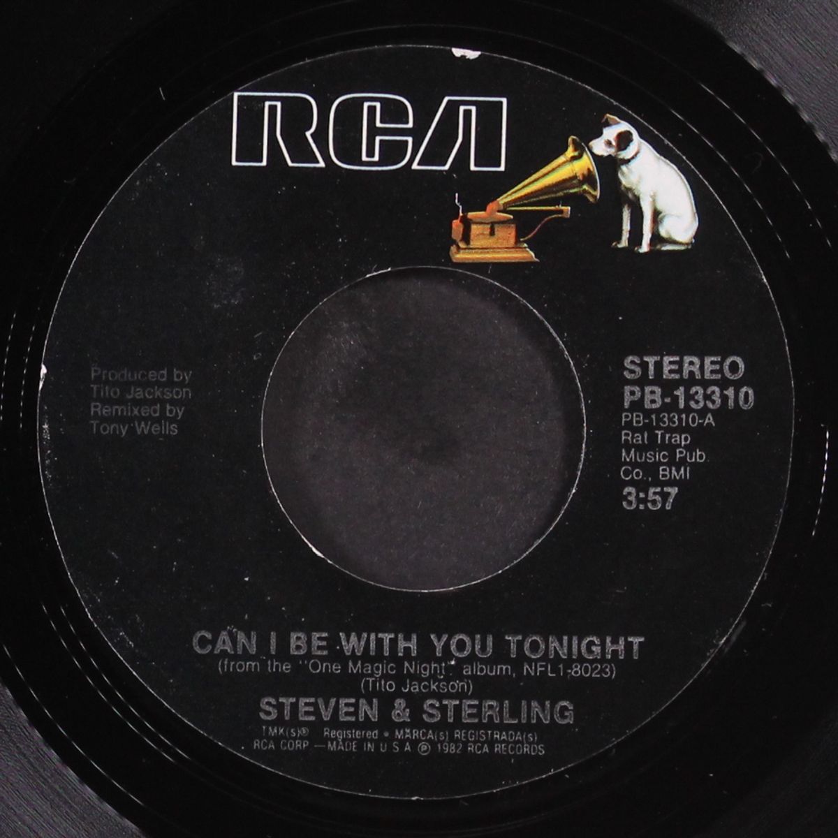 can i be with you tonight / just one step by STEVEN & STERLING