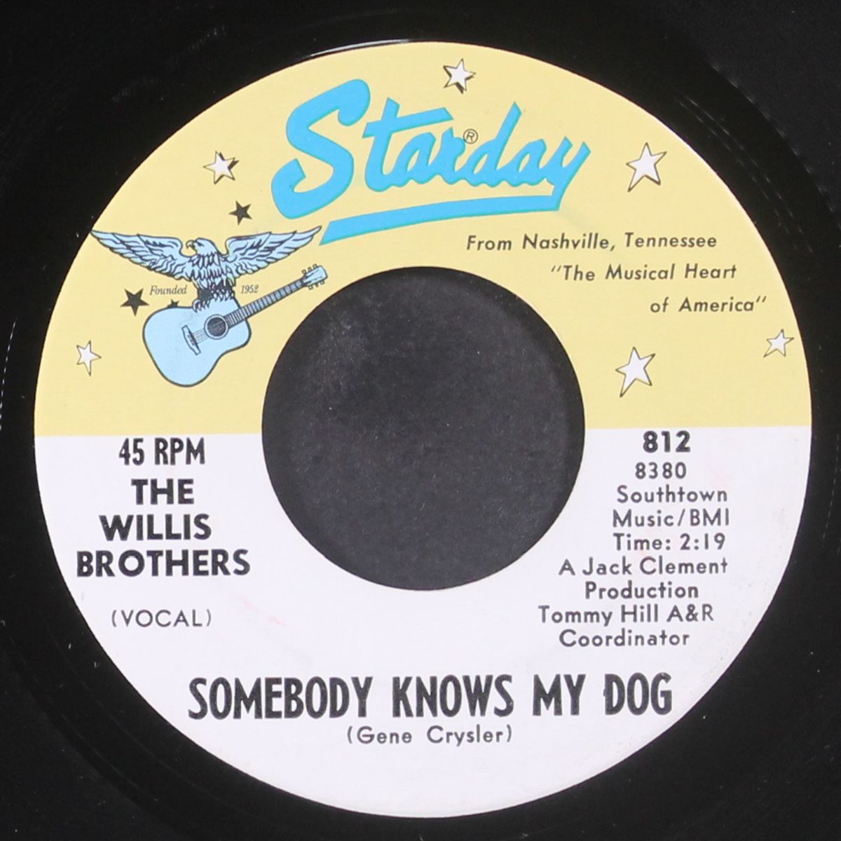 somebody knows my dog / the end of the road by WILLIS BROTHERS