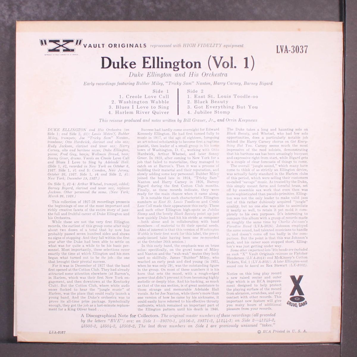 early recordings, vol. 1 by DUKE ELLINGTON