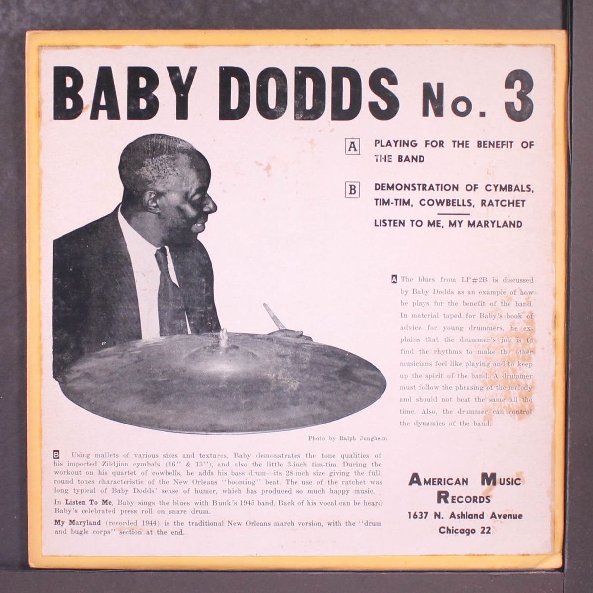 no. 3 by BABY DODDS