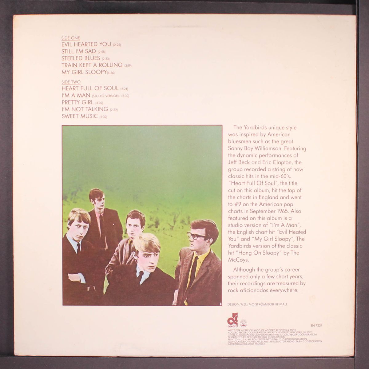 heart full of soul by YARDBIRDS