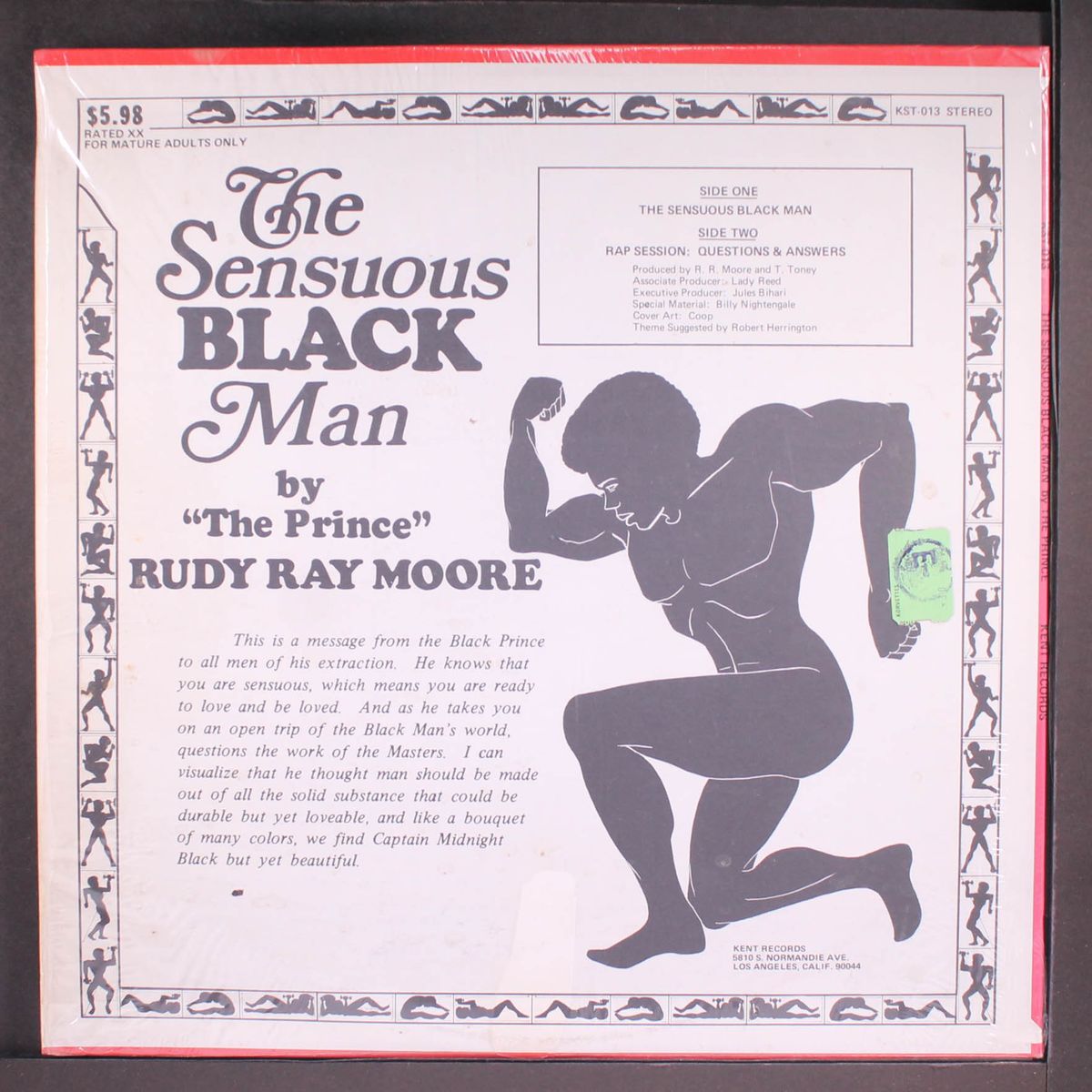 the sensuous black man by RUDY RAY MOORE