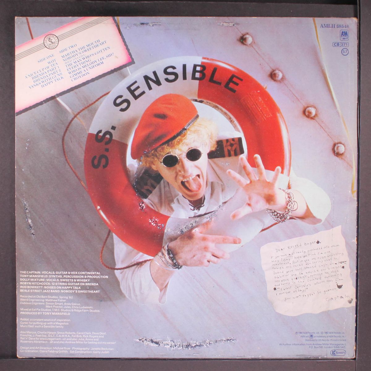 women and captains first by CAPTAIN SENSIBLE