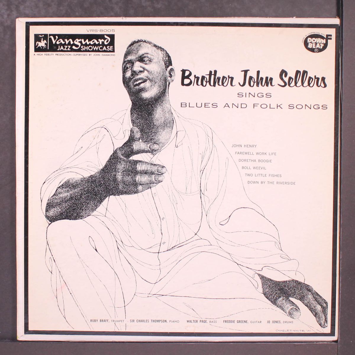 sings blues and folk songs by BROTHER JOHN SELLERS