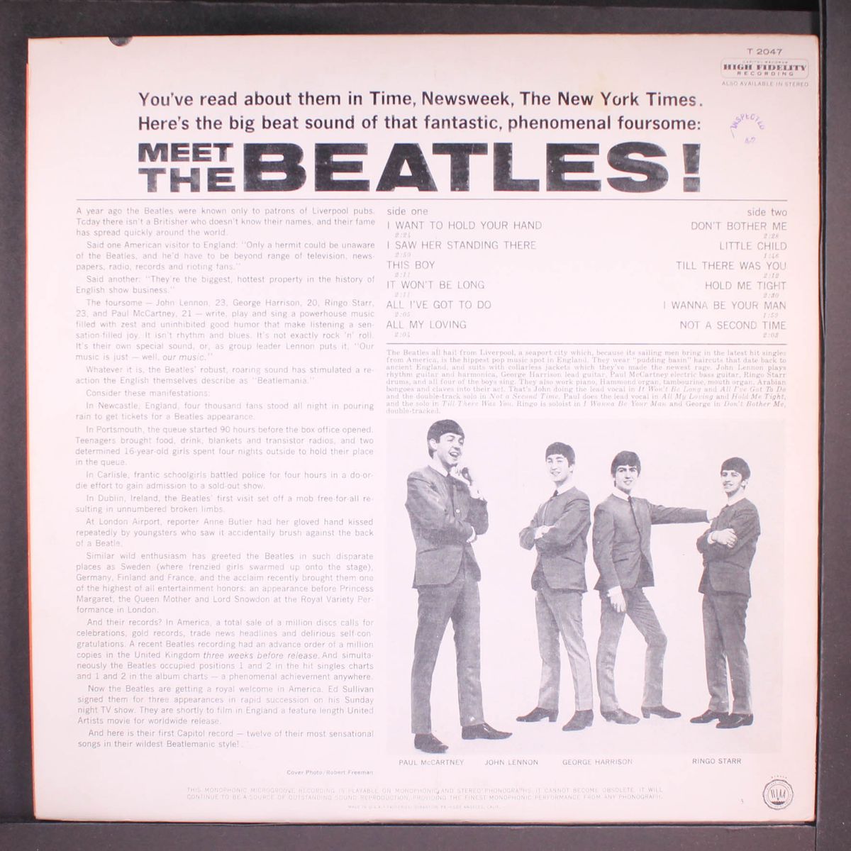 meet the beatles by BEATLES
