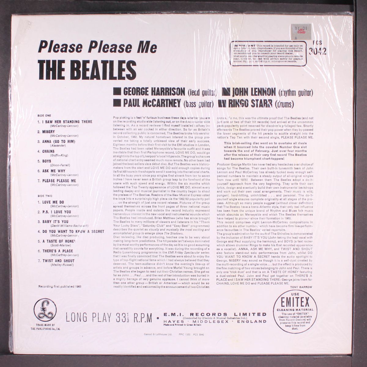 please please me by BEATLES