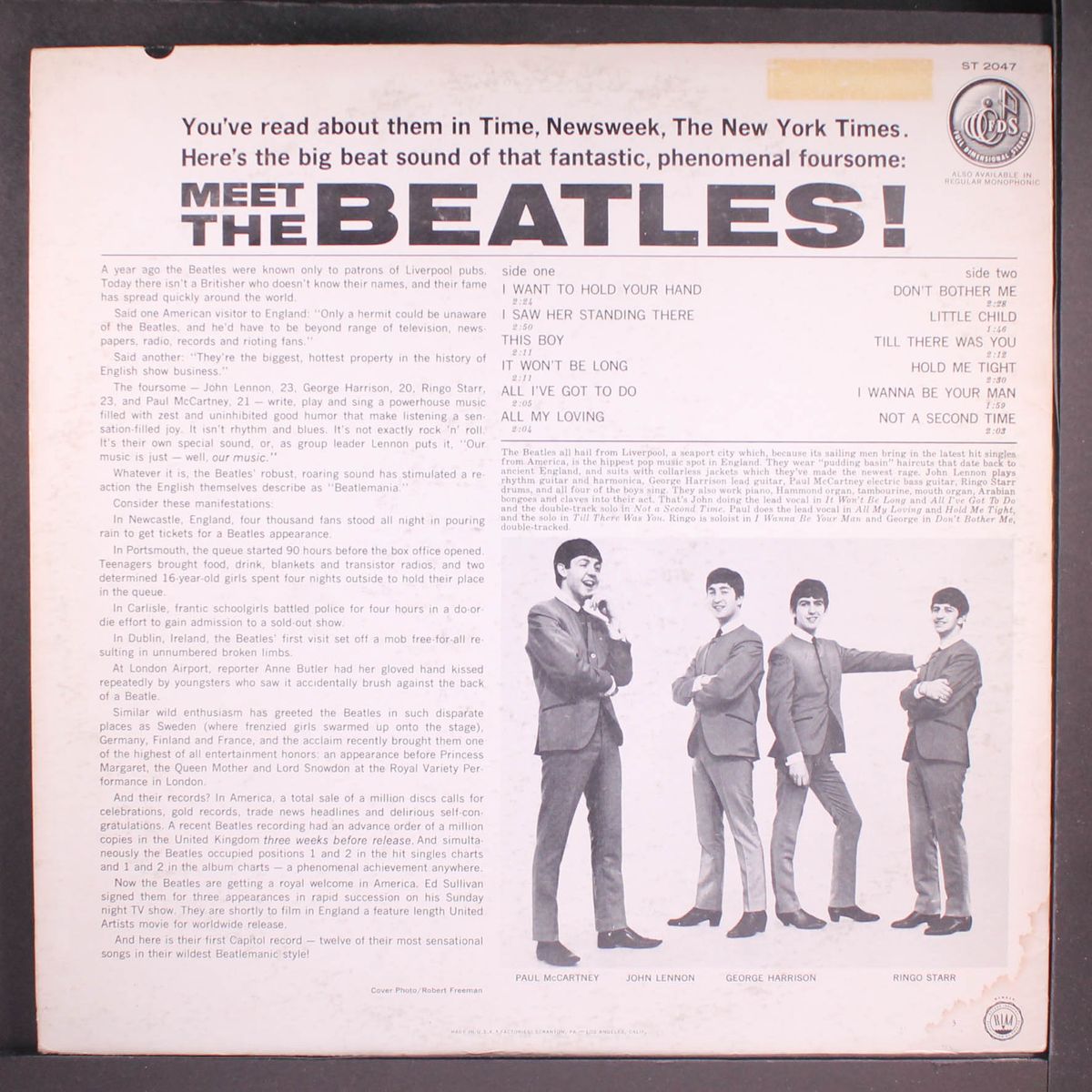 meet the beatles by BEATLES