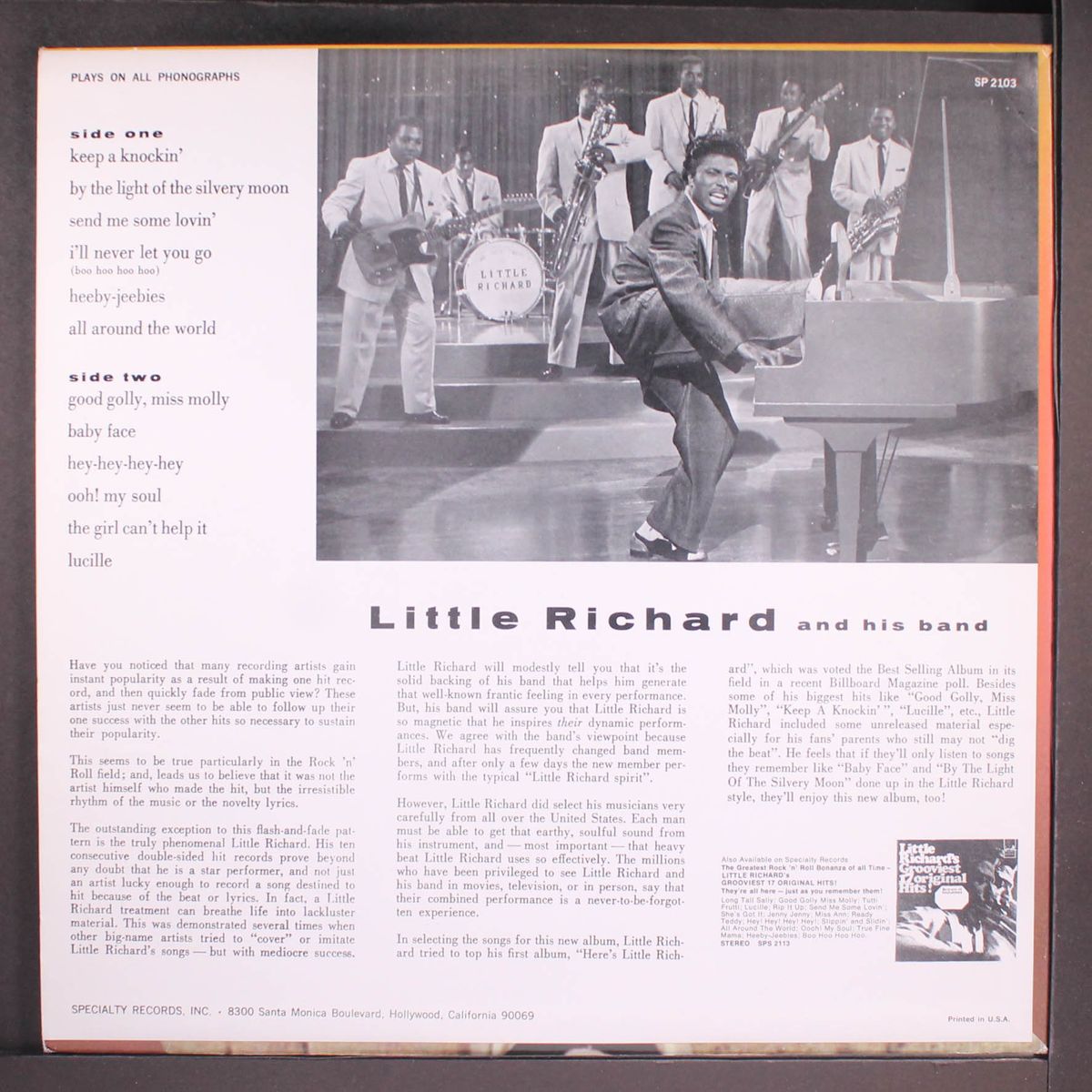 little richard by LITTLE RICHARD