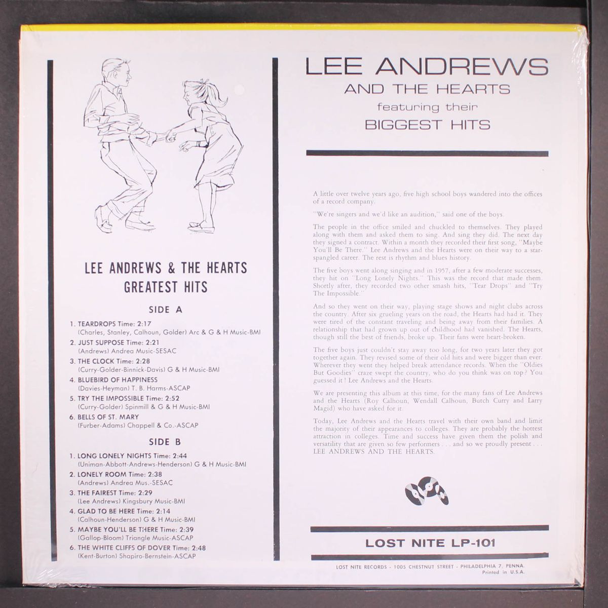 biggest hits by LEE ANDREWS & HEARTS