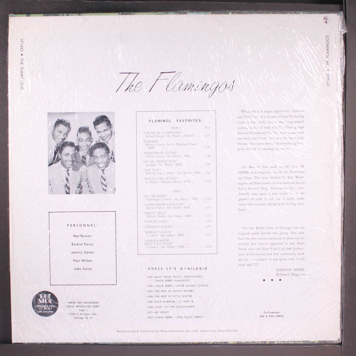the flamingos by FLAMINGOS