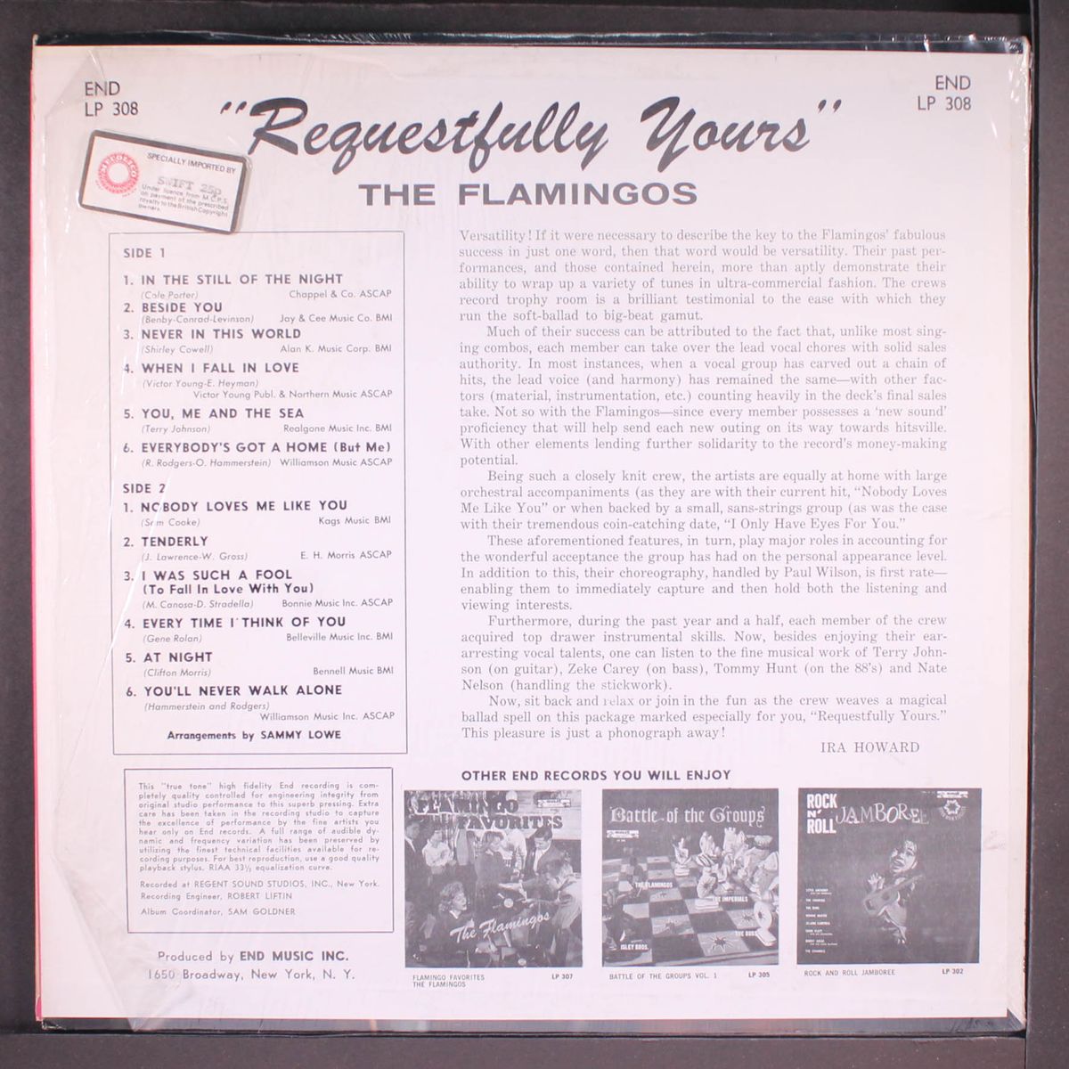 requestfully yours by FLAMINGOS