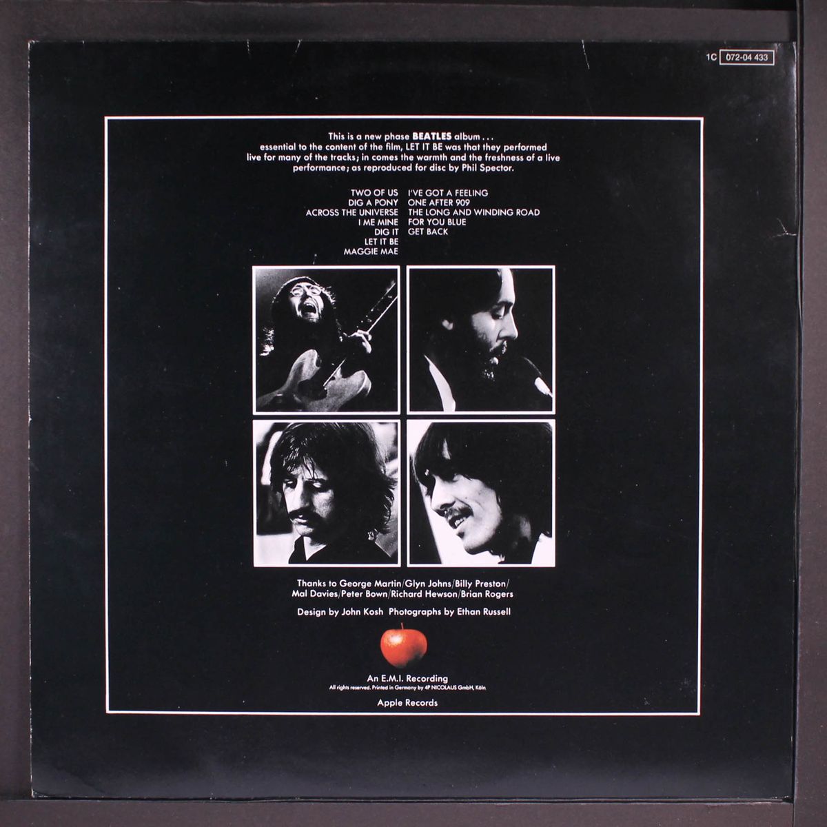 let it be by BEATLES