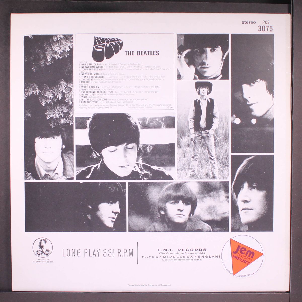 rubber soul by BEATLES