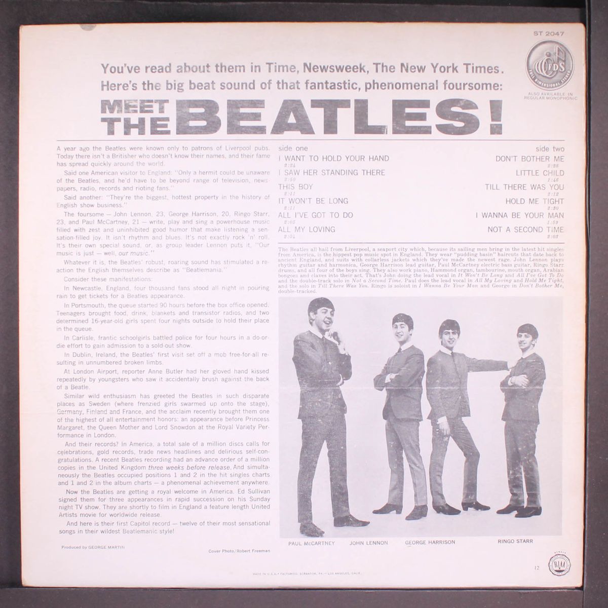 meet the beatles by BEATLES