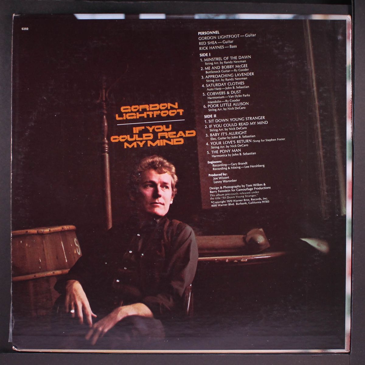 if you could read my mind by GORDON LIGHTFOOT
