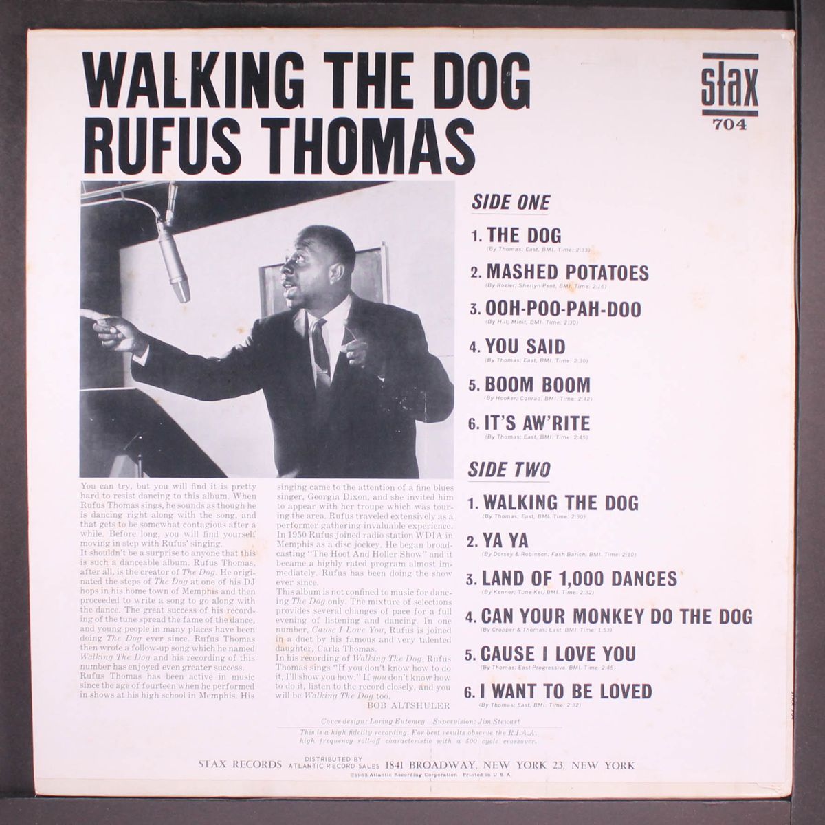 walking the dog by RUFUS THOMAS