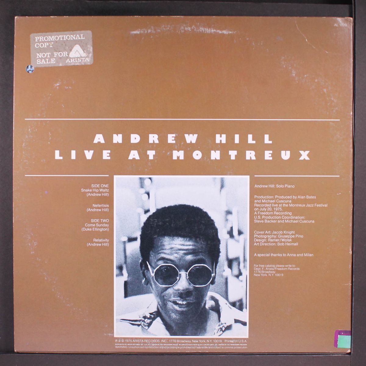 live at montreux by ANDREW HILL