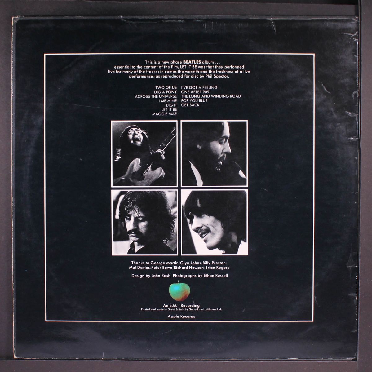 let it be by BEATLES